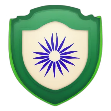 indian crickt team logo sticker