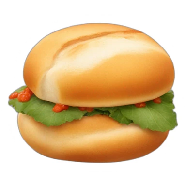 vada pav indian dish sticker