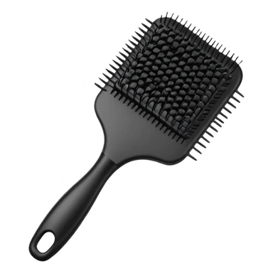 air cushion comb for hair with flexible bristles sticker