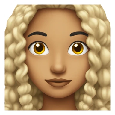 Pretty Latina girl sticker