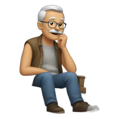 Mon pere disparu  sticker
