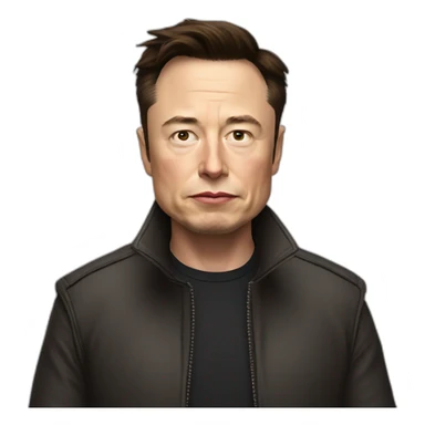 Sad Elon Musk sticker