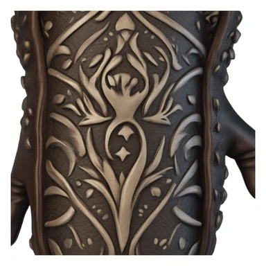 medieval glove sticker