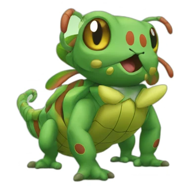 caterpie pokemon sticker