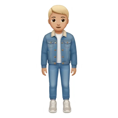 jean sneaker sticker