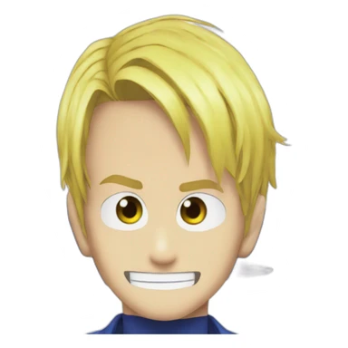 One piece sanji sticker