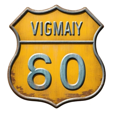 Highway 69 sign sticker