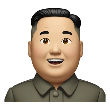 Kim Jong Un satisfied sticker