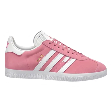pink adidas gazelle sticker