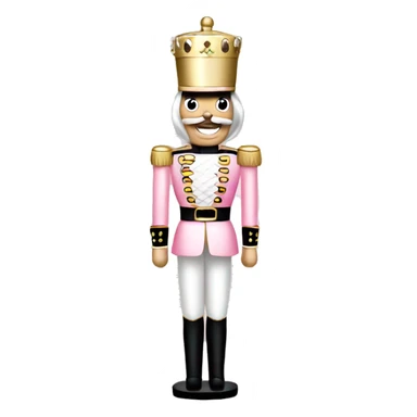 Light pink nutcracker sticker
