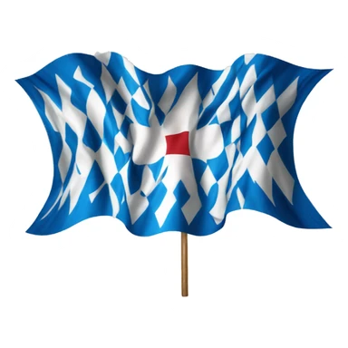 Bavaria Flag sticker