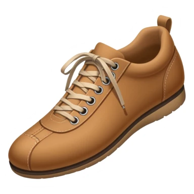 a normal foot with shoe sticker