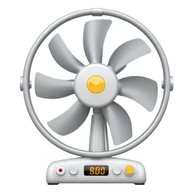 electric fan sticker