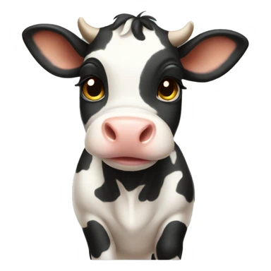 Baby cow  sticker