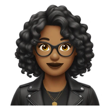 Patineuse artistique au cheveux noir sticker