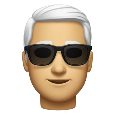 Principal WITH BLACK sunglass sticker