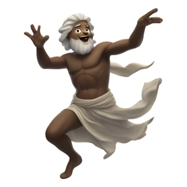 star spinning god sticker