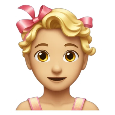 twinkle with ribbon sticker