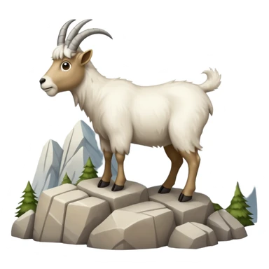 mountain goat sticker