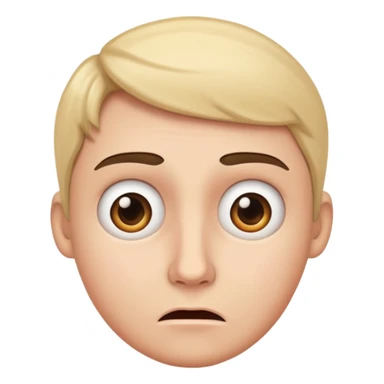 confused face sticker