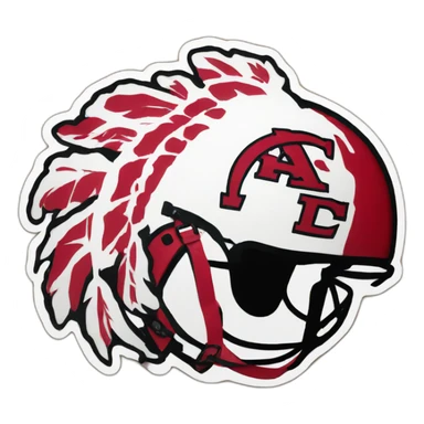 Chiefs logo sticker