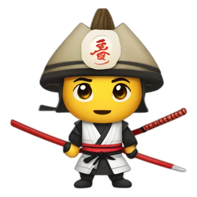 sushi-samurai sticker