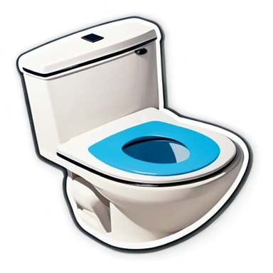 Skibidi toilet sticker
