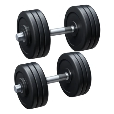 Peso de academia preto sticker