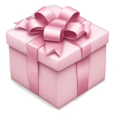 Light pink Christmas gifts under a white Christmas tree  sticker