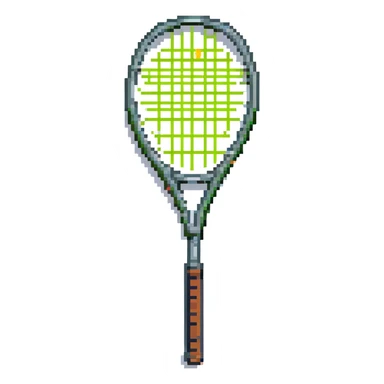 tennis racket sticker
