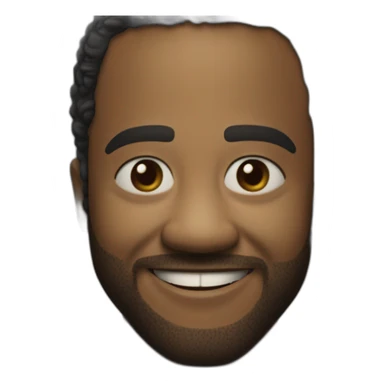 Chiwitel ejiofor grinning frown sticker