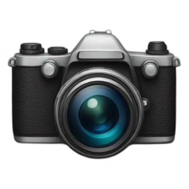 Photo camera sticker