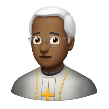 Create an archbishop getting sick sticker