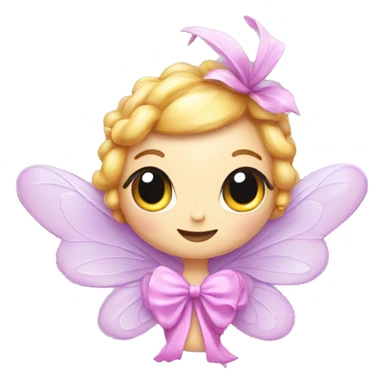 Fairy perfume with bow sticker