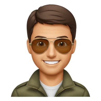 Tom cruise top gun sticker