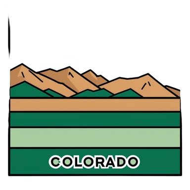 Colorado State  sticker