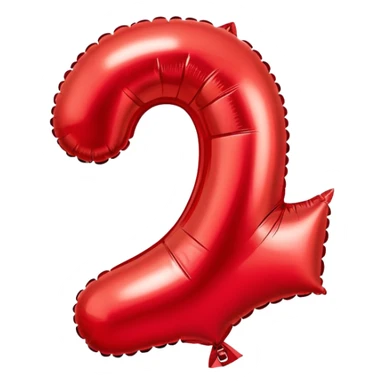 Number 24 birthday ballon  sticker