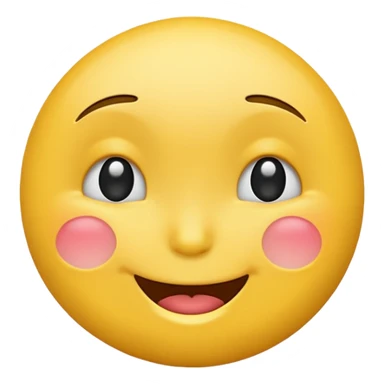 Nonchalant Winking iPhone emoji sticker