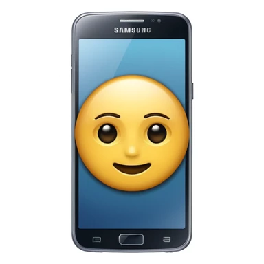 samsung s25 phone as an ios emoji sticker