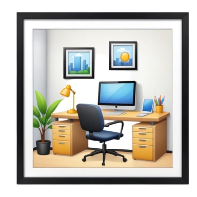 workplace aesthetics sticker