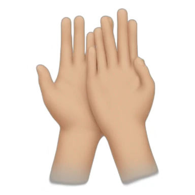 hands held together sticker