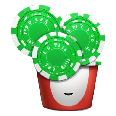 Casino Chips sticker