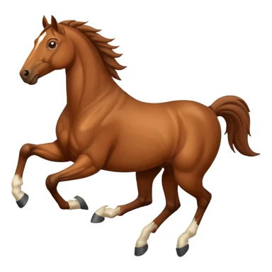 im coming home horse emoji sticker