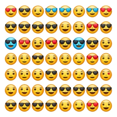 Random emoji sticker