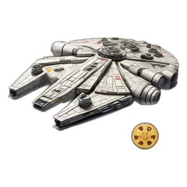 Millennium Falcon sticker