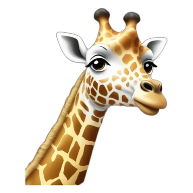 giraffe happy in tucson sticker
