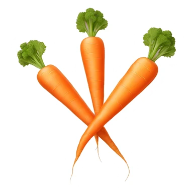 Carrot cale sticker