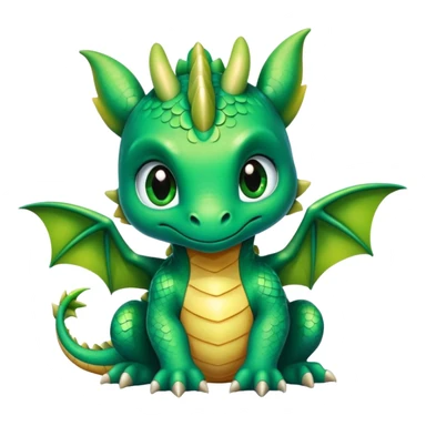 Je veux un bébé dragon mignon  sticker