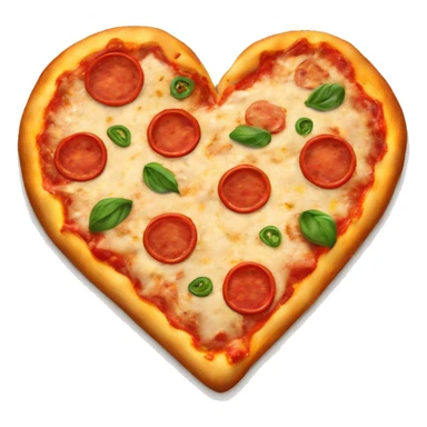 Pizza heart  sticker