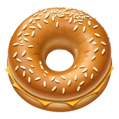 Bagel sticker